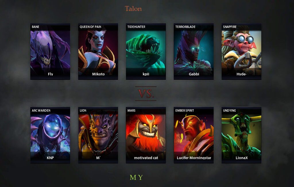 TLN Vs M Y Match 23 11 2021 On DPC SEA 2022 Tour 1 Dota 2