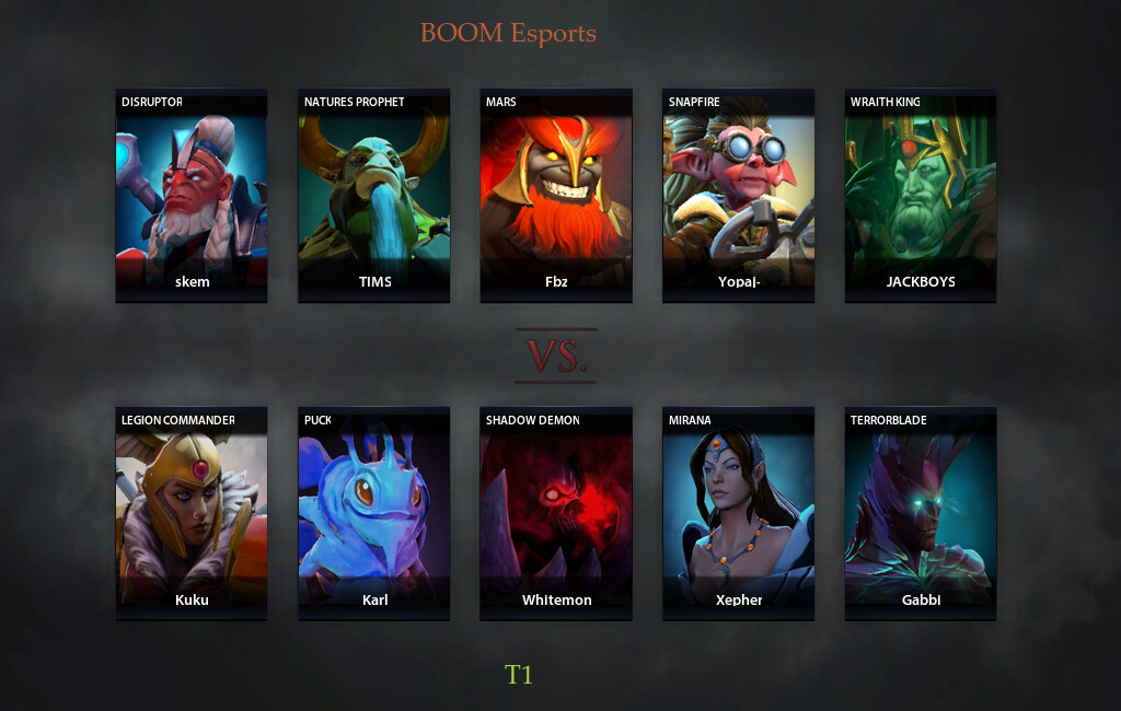 Boom Vs T Dpc Tour Regional Finals Dota