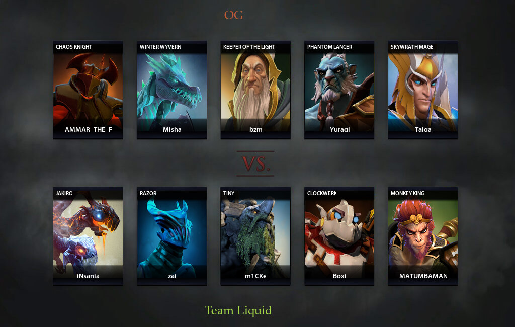 Liquid Vs Og Match On Dpc Eu Tour Dota