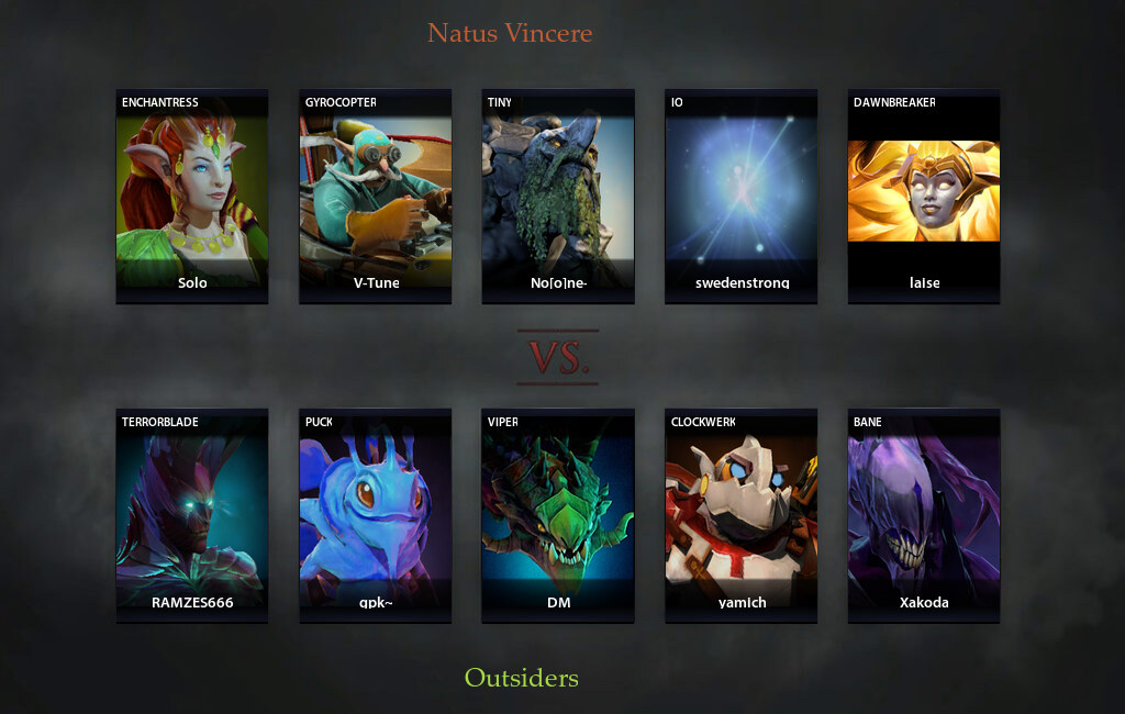 NAVI Vs Outsider Match 24 06 2022 On DPC CIS Tour 3 Dota 2