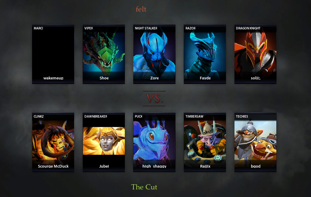 Tc Vs Felt Match On Dpc Na Tour Dota