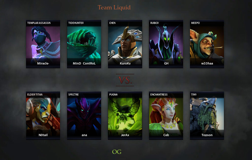 Og Vs Liquid Match 25082019 On The International 2019 Dota 2