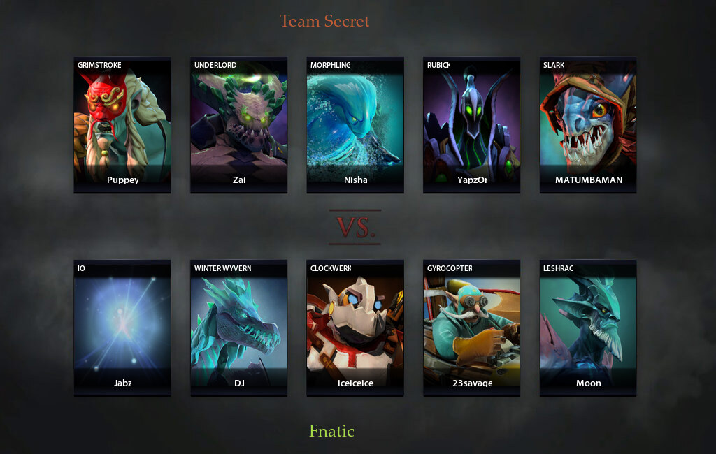 Team secret vs