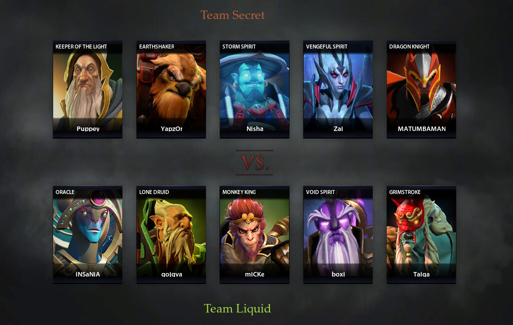 Team secret vs