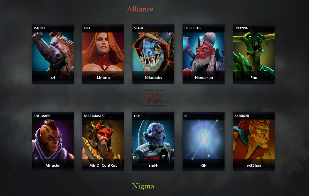 A Vs Nigma Match 29 07 2020 On Oga Dota Pit S2 Dota 2