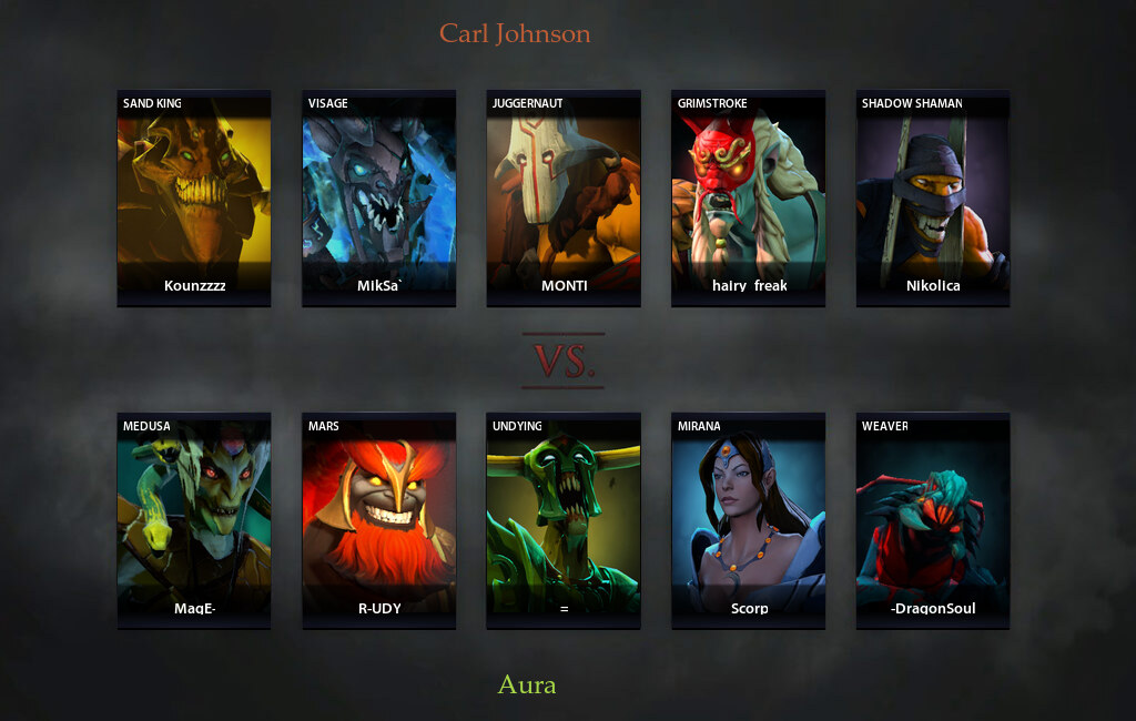 Carl J Vs Aura Match 09 01 21 On Dreamleague Dpc S14 Eu Dota 2