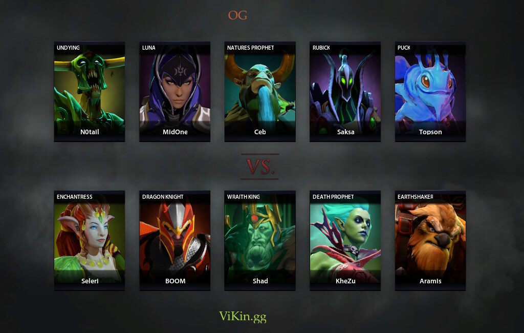 OG vs ViKin.gg. Match 13.02.2021 on DreamLeague DPC S14 EU ...