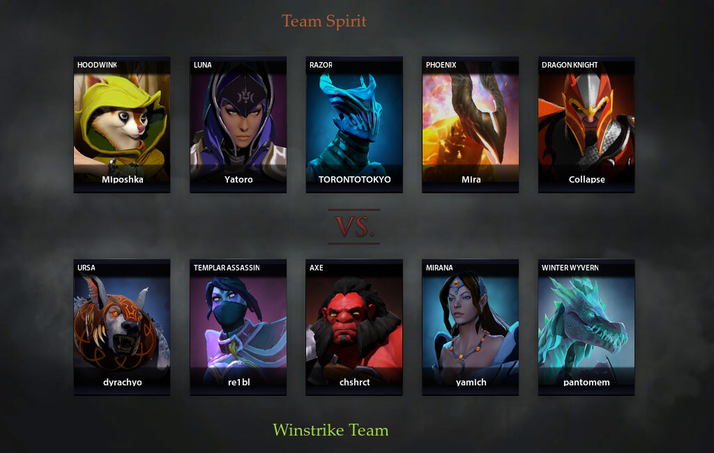 TSpirit vs Winstrike. Match 23.06.2021 on The ...