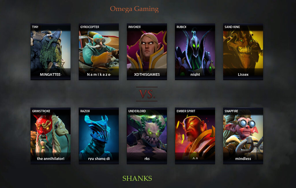 Omega vs Shanks. Match 03.05.2022 on BTC JR Dota 2