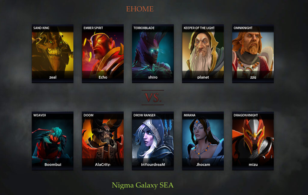 Ngx Sea Vs Ehome Match On Gwb Dota