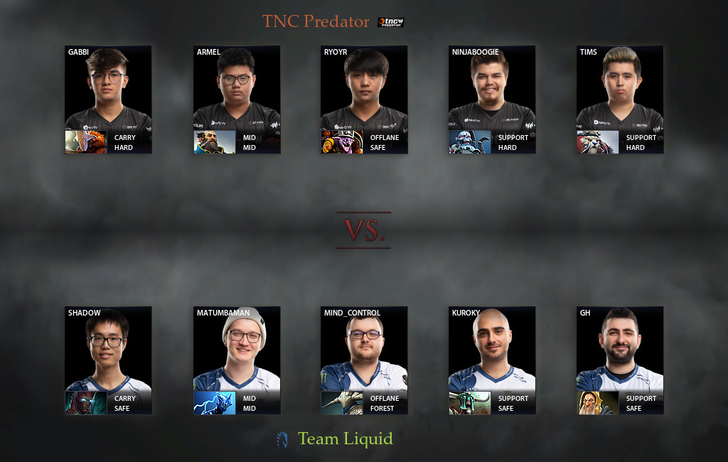 Liquid Vs Tnc Match 23012019 On The Chongqing Major Dota 2