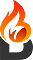 Born Flame logo