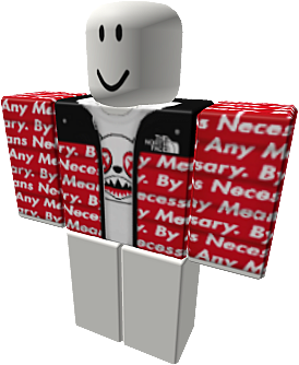 Roblox off discount white hoodie template