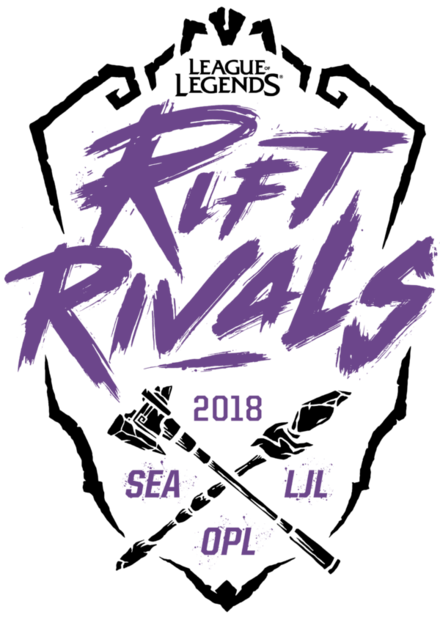 Rift Rivals 2018 SEA-LJL-OPL logo