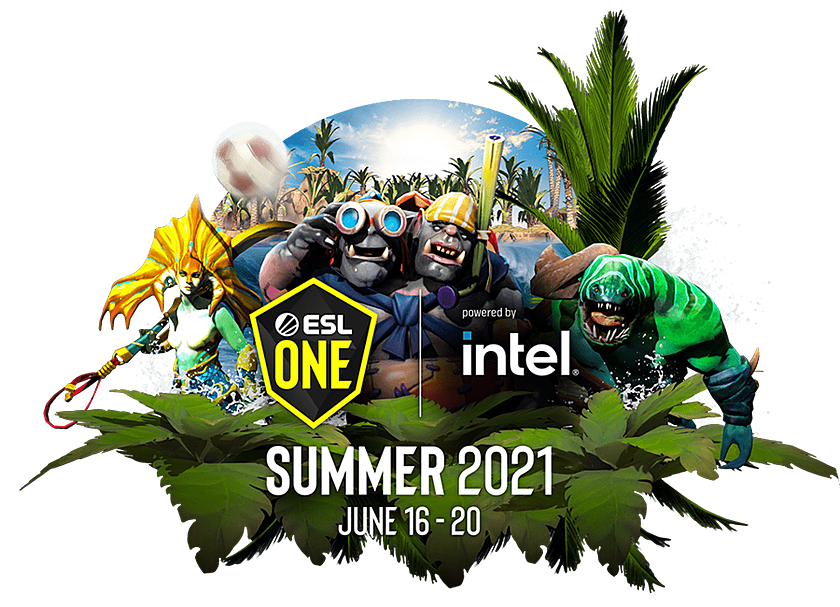 ESL One Summer 2021 logo