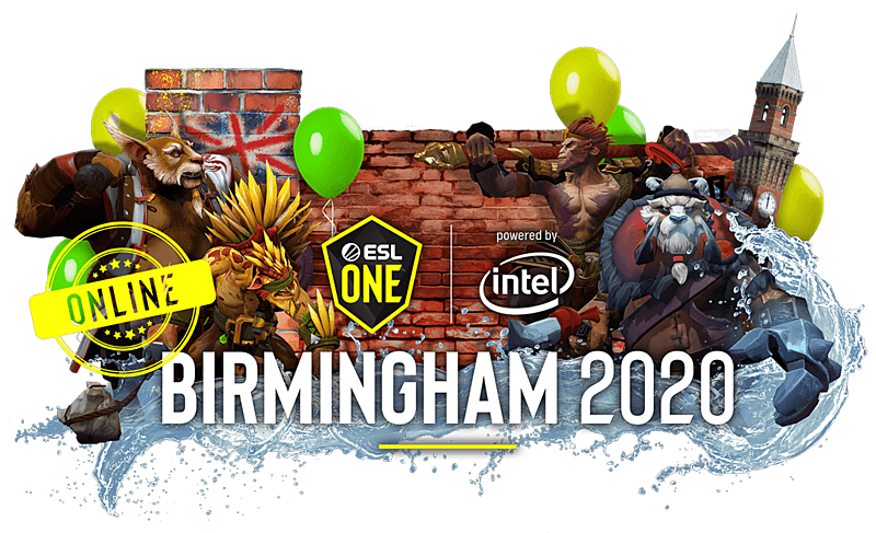 ESL One Birmingham 2020 - Online OQ logo