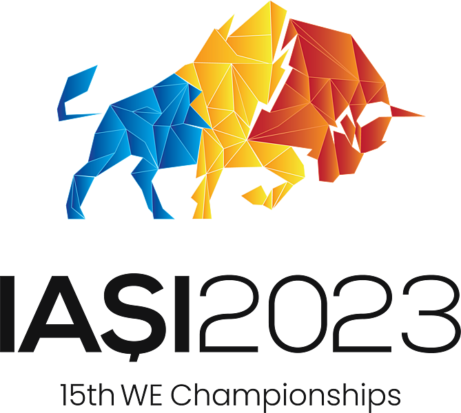 IESF 2023 logo