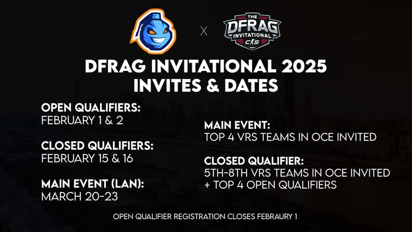 Dfrag Invitational 2025 logo